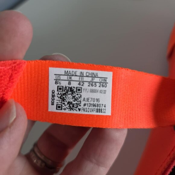 NWT Adidias Solar Red Indoor Cycling Shoe Unisex - Picture 2 of 7